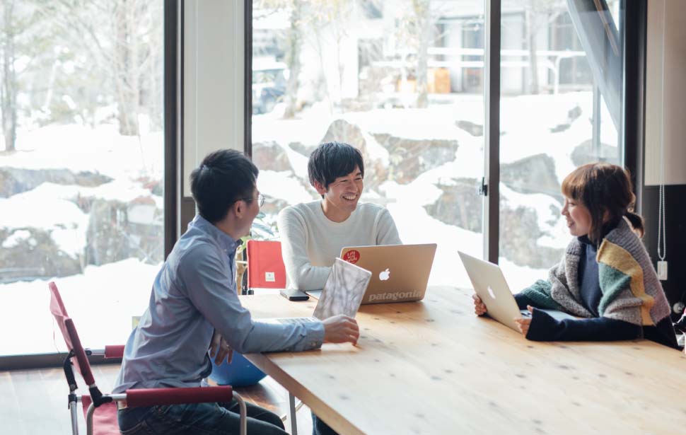 オフィスの様子