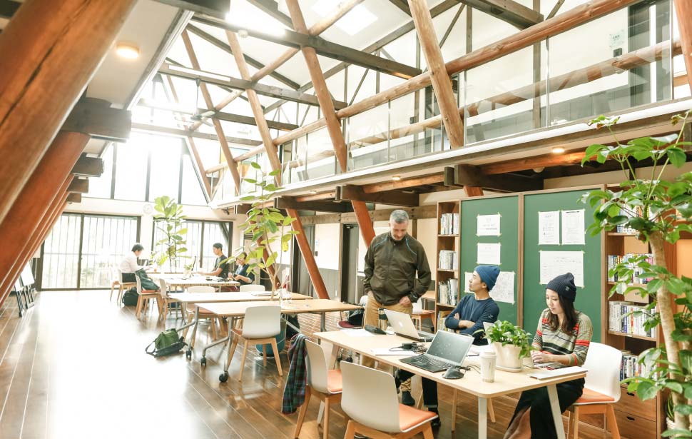 オフィスの様子